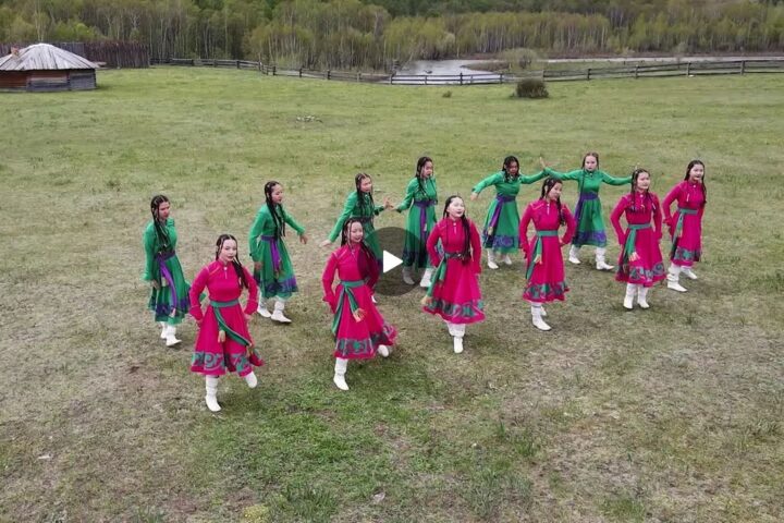 Кадр из видео «Видеоклип для художественного хореографический коллектив Пёёлбек, Республика Хакасия»